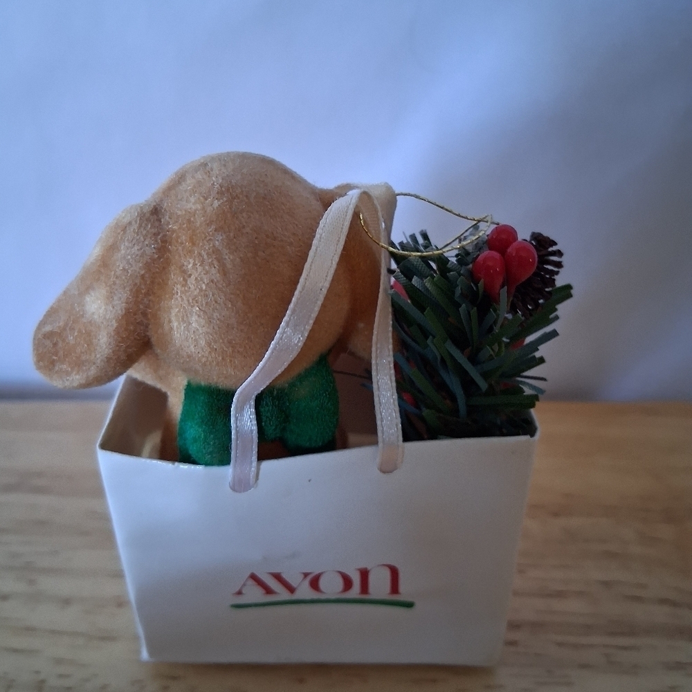 Avon Festive Plush Dog Gift Bag With Presents - Picture 5 of 6